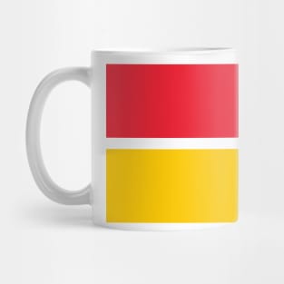 Liverpool Red Yellow Bands Mug